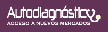 Imagen representando el logo de autodiagnóstico a nuevos mercados